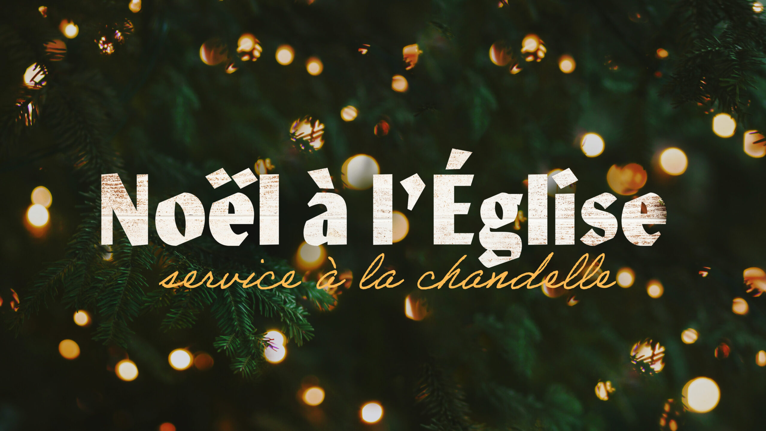 Invitation Service à la Chandelle – Bienvenue à l'Église Baptiste de ...